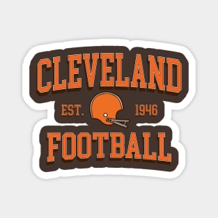 Cleveland Football Magnet