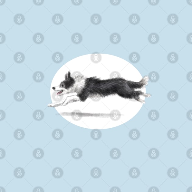 Collie Dog by Elspeth Rose Design