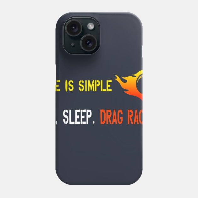 drag racing Phone Case by khalid12