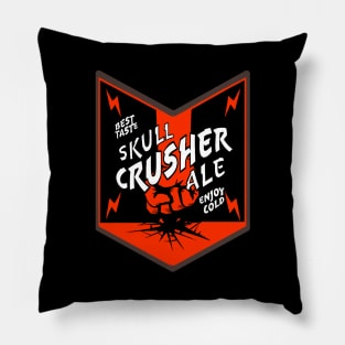 Deep Rock Galactic - Skull Crusher Ale Beer Logo Pillow