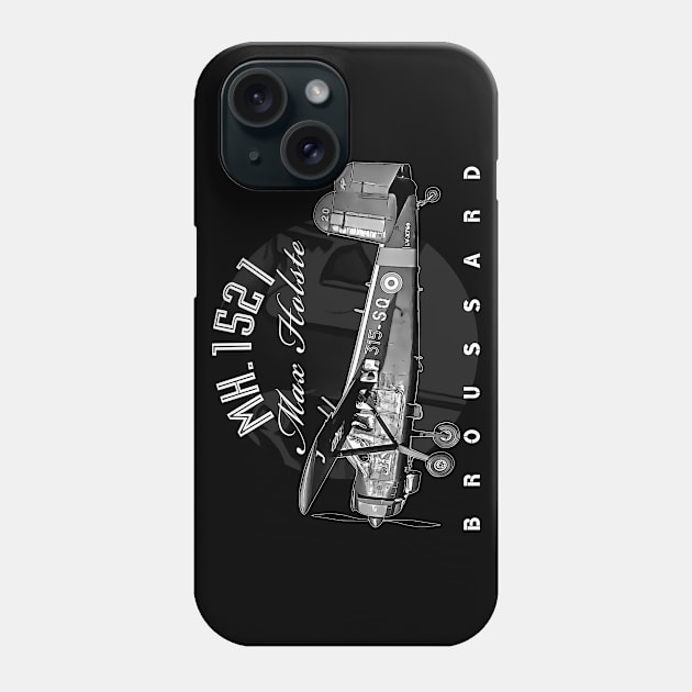 Max Holste MH.1521 Broussard Aircraft Phone Case by aeroloversclothing