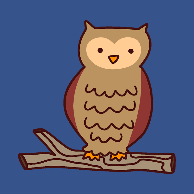 Tree Branch Owl by saradaboru