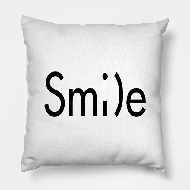 Smile Pillow by Jahahanear