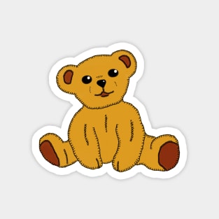 Sitzender Teddy Magnet