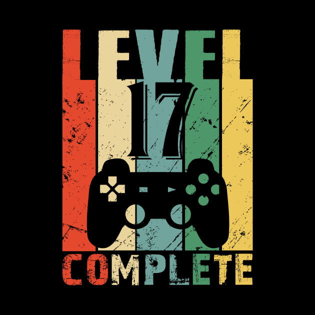 Vintage 17th Wedding Anniversary Level 17 Complete Video Gamer Couple by smtworld