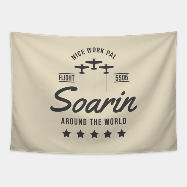 Vintage Soarin Light Tapestry by SlothCloths