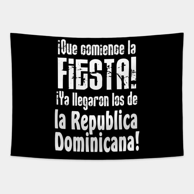 Fiesta Republica Dominicana Tapestry by Mi Bonita Designs