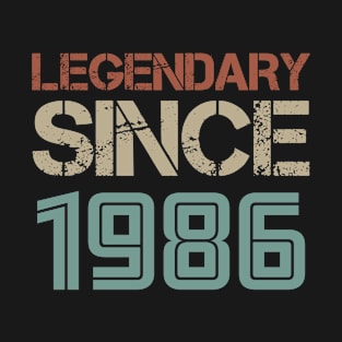 Legendary Since 1986 T-Shirt