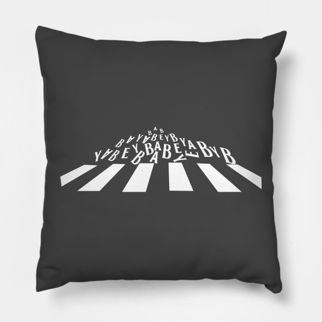 The Beatles famous Abbey road Pillow by TODDpi