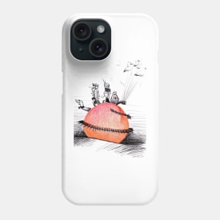 Not So Giant James and The Peach Phone Case