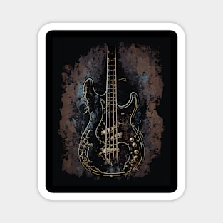 Electric guitar Magnet