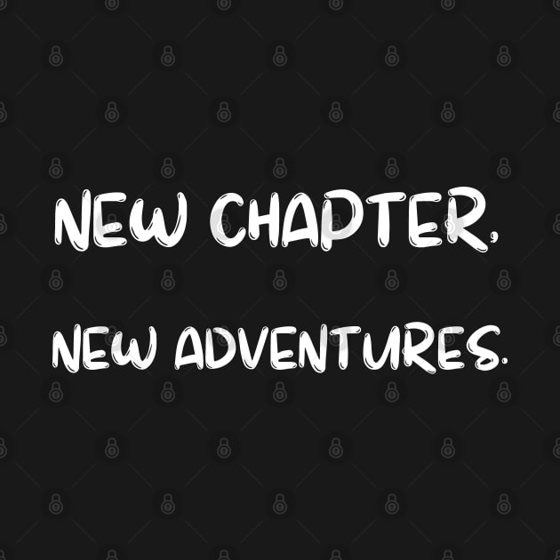 New chapter, new adventures. by mdr design