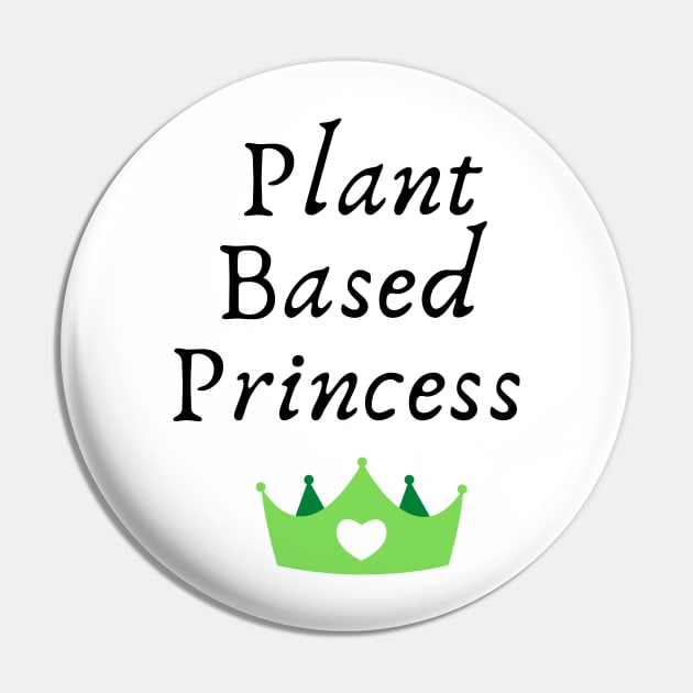 Plant based Princess Pin by The VEGAN Store