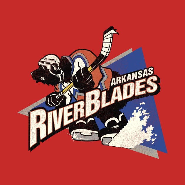 Defunct Arkansas Riverblades Hockey Team by Defunctland