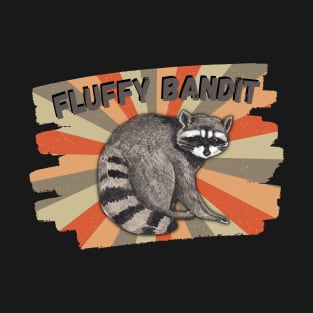 Racoon fluffy bandit T-Shirt