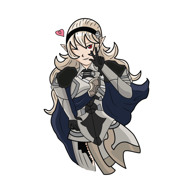 Corrin Female Illustration by tenisbubba13