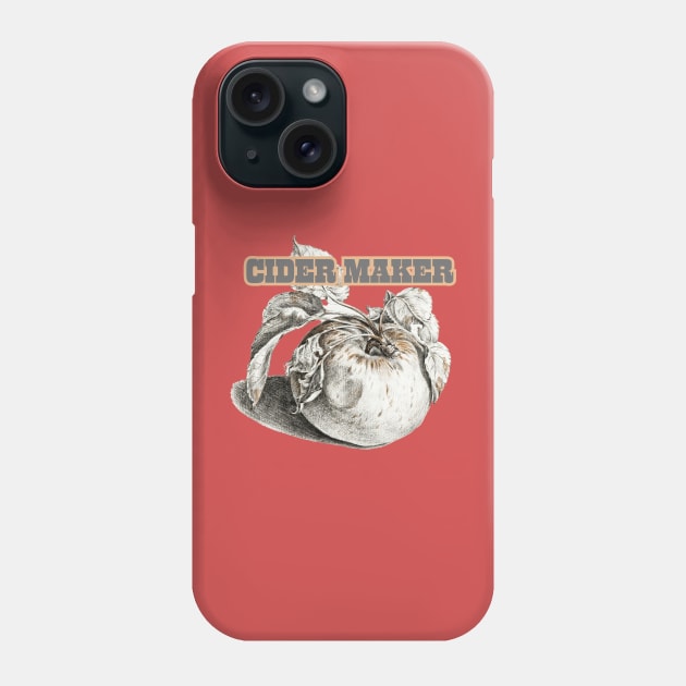 Cider Maker, Classic Vintage Cider Style Phone Case by SwagOMart