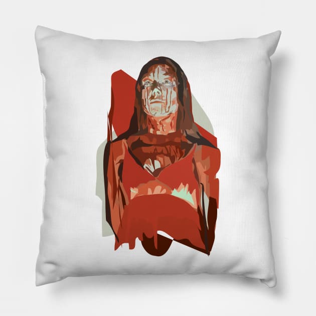 Carrie Sissy Spacek Pillow by annamckay