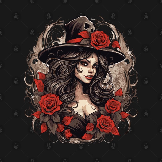 Beautiful Halloween Witch by PaulJus