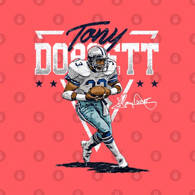 Tony Dorsett Dallas Triangle Name by MASTER_SHAOLIN