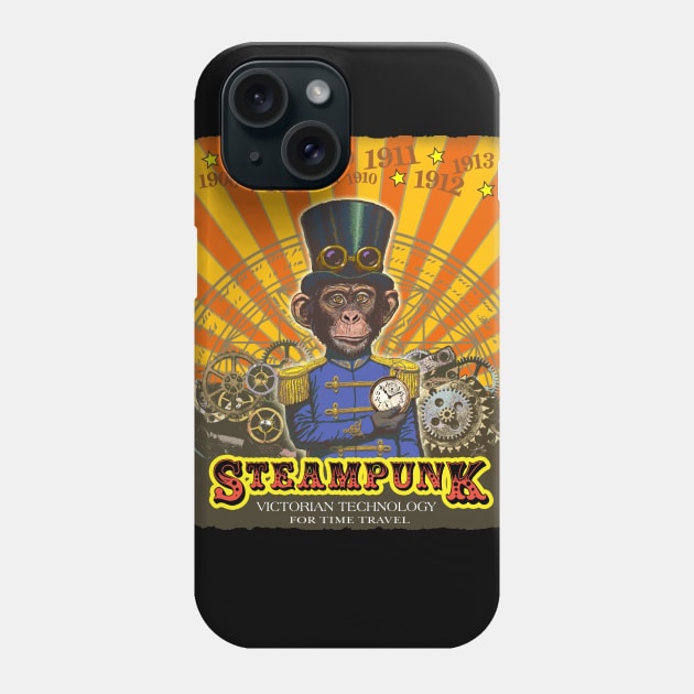 Steampunk Phone Case by Lizarius4tees