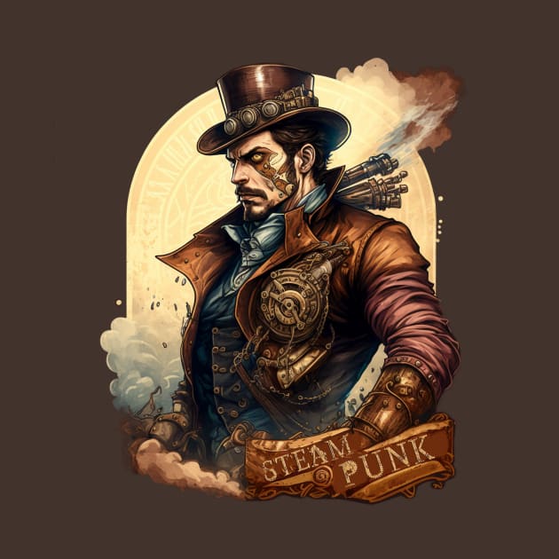 Steampunk Adventurer by Abili-Tees