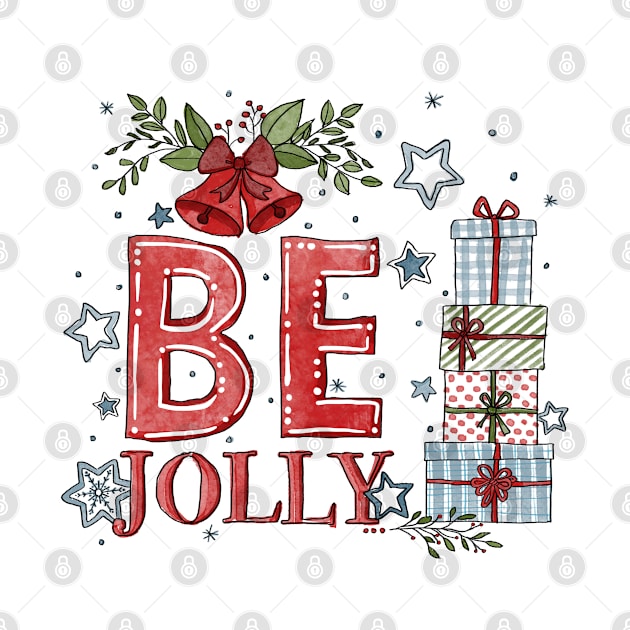 Be jolly, Christmas collection by Lillieo and co design