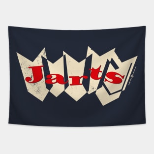 Vintage Retro Jarts Tapestry