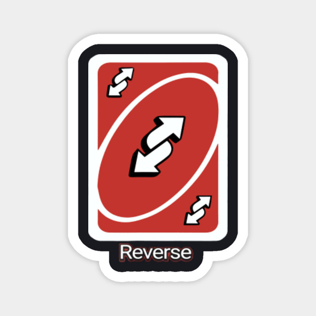 Uno Reverse Card Red And Black - Landhausstil