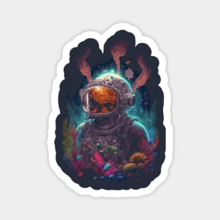 Lost astronaut Magnet