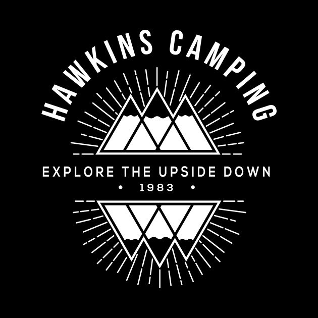 Hawkins Camping Explore Stranger Things by Rebus28