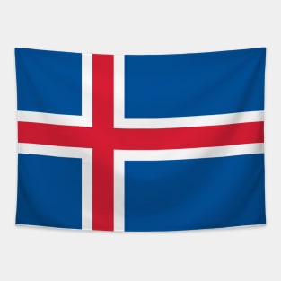 Flag of Iceland Tapestry