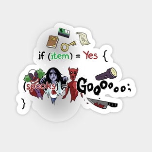 Spooky Equation Magnet