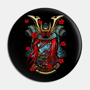 girl Samurai Pin