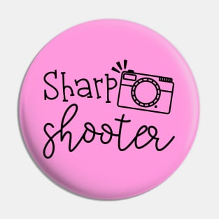 Sharp Shooter Camera Photography Pin