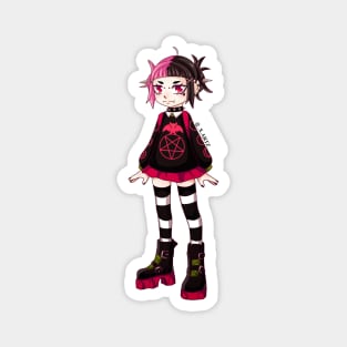 Anime Girl #3 Design Magnet