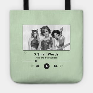 Three Small Words - Music Player Illustrations Tote