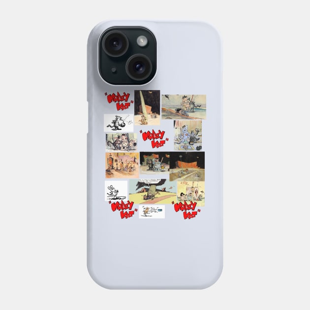 Krazy Kat - comics in the newspapers Phone Case by enyeniarts