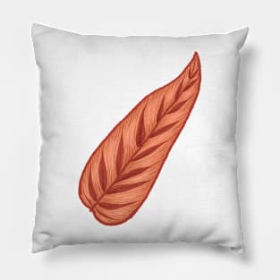 Calathea Bachemiana Leaf Pillow