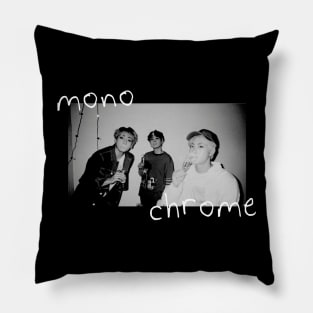 MONOCHROME white (BTS) Pillow