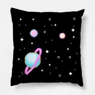 Space Pixel Pillow