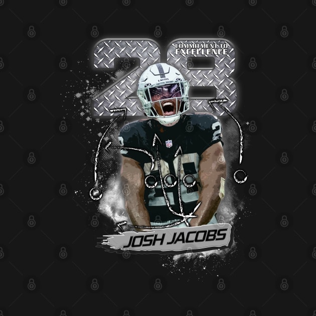 Josh Jacobs by TheDopestRobot