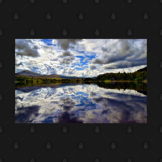 Loch Rannoch-Reflections -Highlands of Scotland. by dhphotography