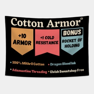 Cotton Armor Explore Dungeons & Dragons Tapestry