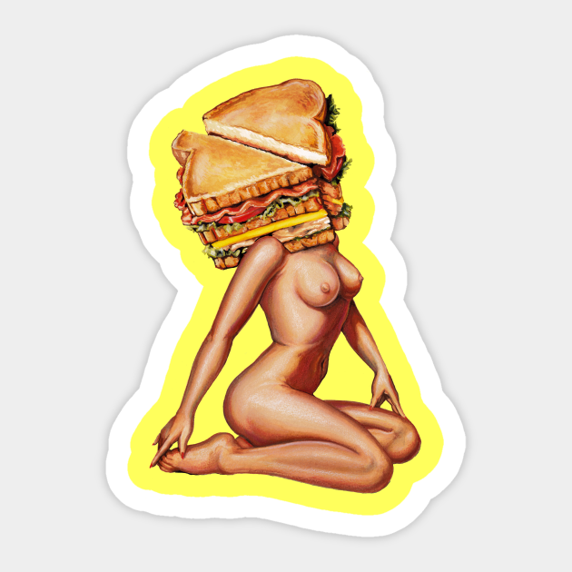 Gentlemans Club - Food - Sticker