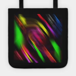 colored abstraction Tote