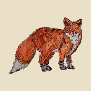 Fox in Socks 2.0 T-Shirt