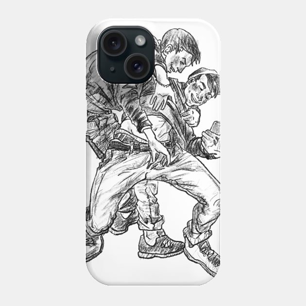 Smile and wave Phone Case by blauetauben