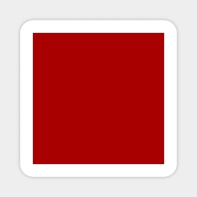 Saucy Red Samba Current Fashion Color Trends Magnet by podartist