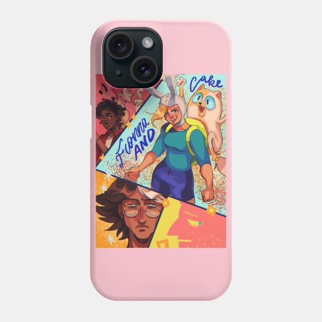 Fionna and Cake Phone Case by actionpilot